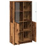 Casa si Gradina - Mobilier - Comode si corpuri - Corpuri bucatarie - Dulap inalt cu usi, lemn vechi, 68x37x142 cm, lemn prelucrat - Infinity.ro