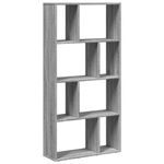 Casa si Gradina - Mobilier - Biblioteci si rafturi - Biblioteci - Biblioteca, gri sonoma, 60x20x120 cm, lemn prelucrat - Infinity.ro