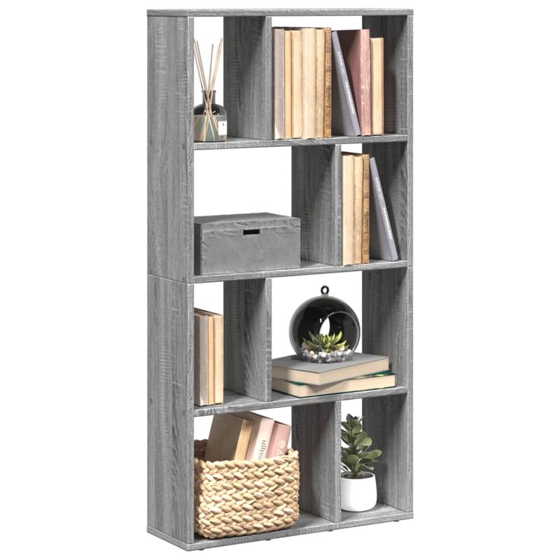 Casa si Gradina - Mobilier - Biblioteci si rafturi - Biblioteci - Biblioteca, gri sonoma, 60x20x120 cm, lemn prelucrat - Infinity.ro