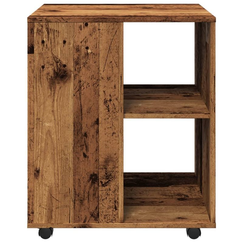 Casa si Gradina - Mobilier - Dulapuri si sifoniere - Dulapuri - Dulap cu roti, lemn invechit, 60x53x72 cm, lemn prelucrat - Infinity.ro
