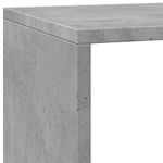 Casa si Gradina - Mobilier - Biblioteci si rafturi - Biblioteci - Biblioteca/separator camera gri beton 137,5x29x103,5 cm lemn - Infinity.ro