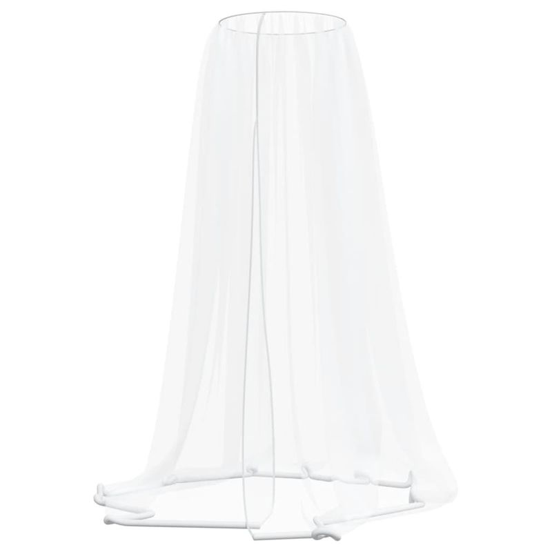 Sport si Outdoor - Camping - Accesorii camping si drumetii - Plasa de tantari pentru umbrela 220 ochiuri alb Φ300x230 cm - Infinity.ro