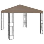 Casa si Gradina - Gradina si terasa - Umbrele si pavilioane - Pavilioane - Pavilion, gri taupe, 3 x 3 m - Infinity.ro