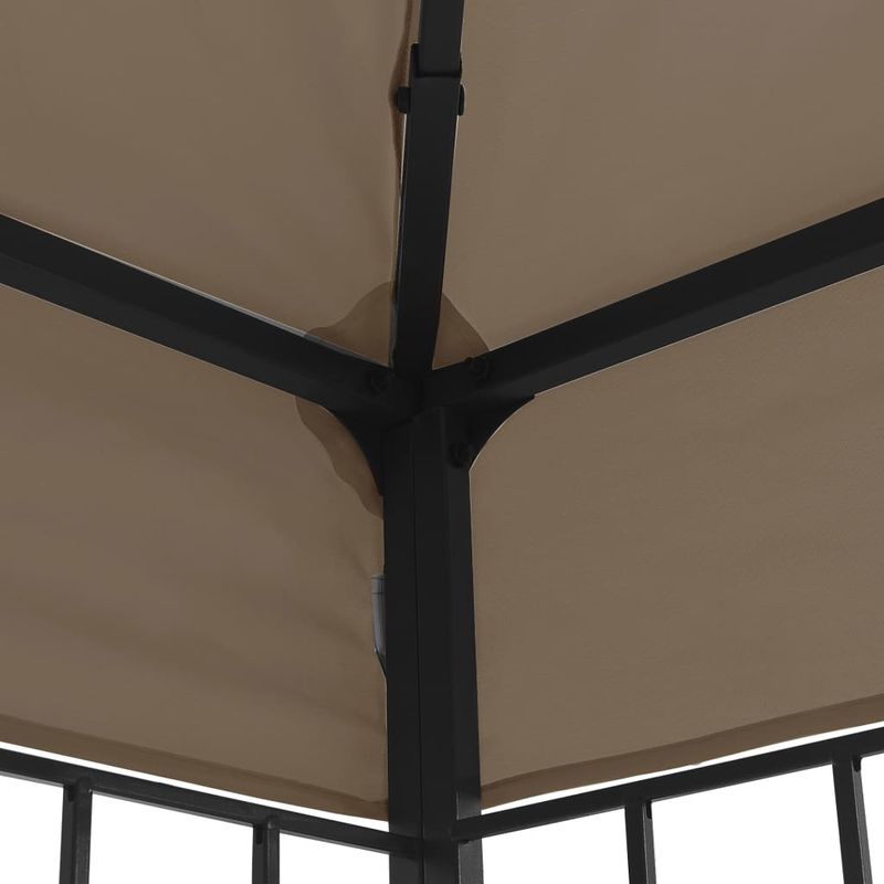 Casa si Gradina - Gradina si terasa - Umbrele si pavilioane - Pavilioane - Pavilion, gri taupe, 3 x 3 m - Infinity.ro