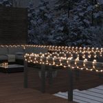 Casa si Gradina - Decoratiuni - Decoratiuni de sezon - Cablu luminos cu 1200 LED-uri, alb cald, 50 m, PVC - Infinity.ro