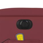 Ingrijire personala si Cosmetice - Sanatate si wellness - Articole wellness - Fotolii de masaj - Fotoliu de masaj electric rabatabil, rosu vin, piele ecologica - Infinity.ro