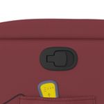 Ingrijire personala si Cosmetice - Sanatate si wellness - Articole wellness - Fotolii de masaj - Fotoliu de masaj rabatabil vertical, rosu vin, piele ecologica - Infinity.ro