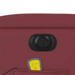 Ingrijire personala si Cosmetice - Sanatate si wellness - Articole wellness - Fotolii de masaj - Fotoliu electric masaj rabatabil cu ridicare, rosu vin - Infinity.ro