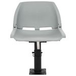 Auto si Moto - Ambarcatiuni - Piese pentru ambarcatiuni - Set scaun pliabil, 4 piese, fara pernă, 48x51x41 cm, model cu piedestal reglabil - Infinity.ro