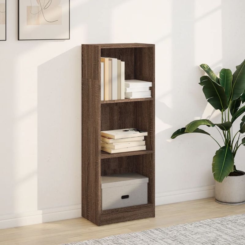 Casa si Gradina - Mobilier - Biblioteci si rafturi - Biblioteci - Biblioteca, stejar maro, 40x24x109 cm, lemn prelucrat - Infinity.ro