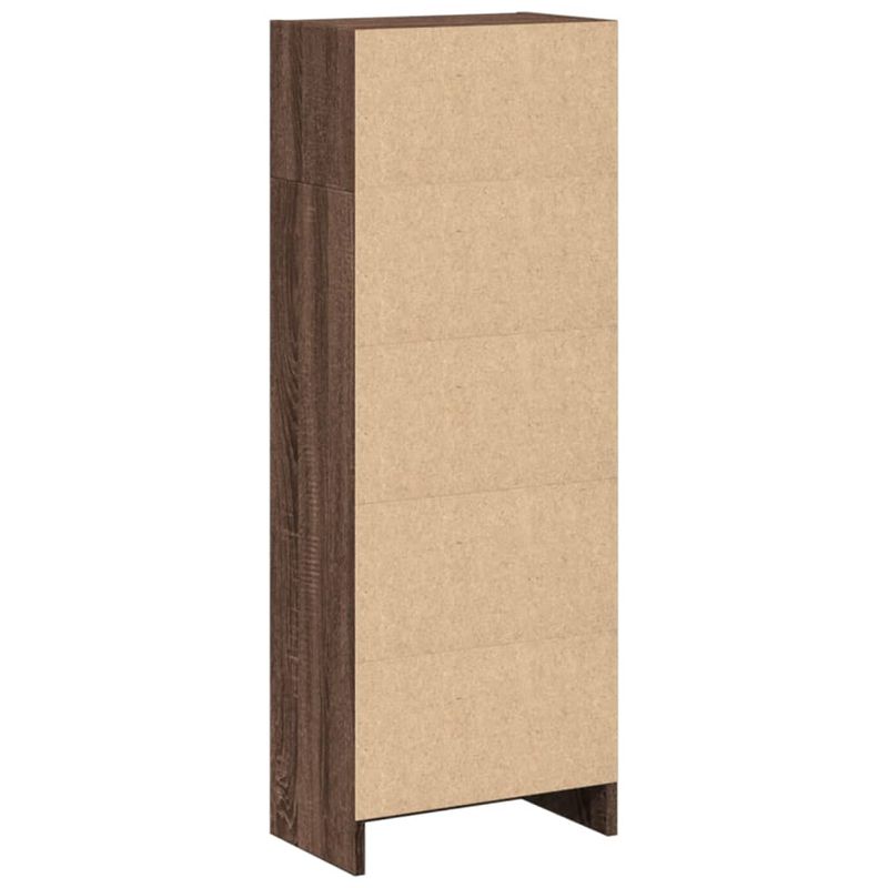 Casa si Gradina - Mobilier - Biblioteci si rafturi - Biblioteci - Biblioteca, stejar maro, 40x24x109 cm, lemn prelucrat - Infinity.ro