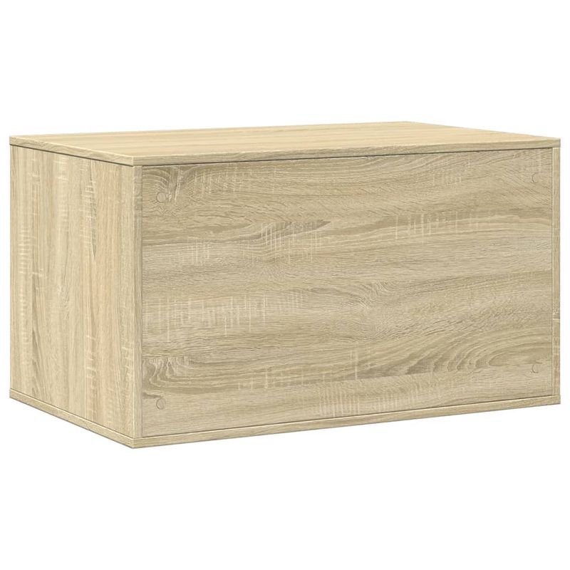 Petshop - Ingrijire si Igiena - Litiere si accesorii - Litiere acoperite - Cutie litiera pisici stejar sonoma 80x50x45 cm lemn prelucrat - Infinity.ro