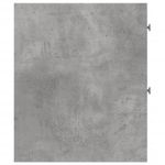 Casa si Gradina - Mobilier - Dulapuri si sifoniere - Dulapuri - Dulap de baie ingust cu roti, gri beton, lemn prelucrat - Infinity.ro