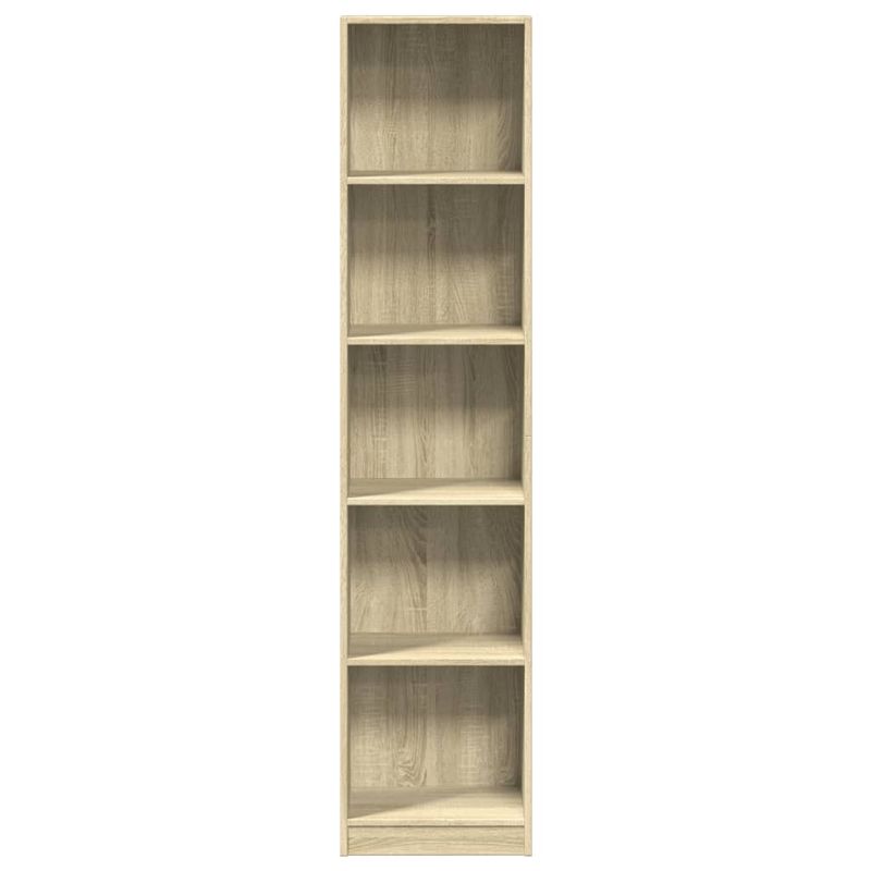Casa si Gradina - Mobilier - Biblioteci si rafturi - Biblioteci - Biblioteca, stejar sonoma, 40x24x176 cm, lemn prelucrat - Infinity.ro