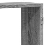 Casa si Gradina - Mobilier - Biblioteci si rafturi - Rafturi - Raft de perete, gri sonoma, 129x18x42 cm, lemn prelucrat - Infinity.ro
