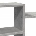 Casa si Gradina - Mobilier - Biblioteci si rafturi - Rafturi - Raft de perete, gri beton, 129x18x42 cm, lemn prelucrat - Infinity.ro