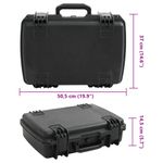 TV, Audio-Video si Foto - Aparate foto si accesorii - Accesorii foto si video - Alte accesorii foto & video - Carcasa de transport portabila, negru, 50,5x37x14,5 cm, PP - Infinity.ro
