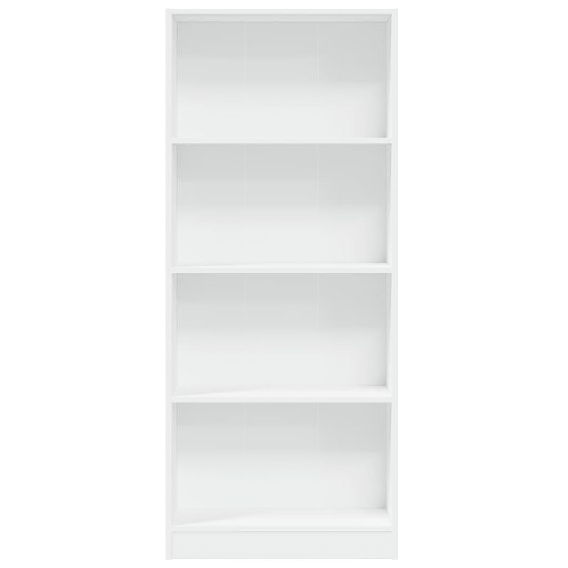 Casa si Gradina - Mobilier - Biblioteci si rafturi - Biblioteci - Biblioteca, alb, 60x24x143 cm, lemn prelucrat - Infinity.ro