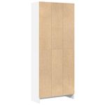 Casa si Gradina - Mobilier - Biblioteci si rafturi - Biblioteci - Biblioteca, alb, 60x24x143 cm, lemn prelucrat - Infinity.ro