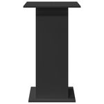 Casa si Gradina - Mobilier - Mese si birouri - Mese bucatarie si dining - Masa de bar cu depozitare, negru, 60x60x102 cm, lemn prelucrat - Infinity.ro