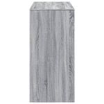 Casa si Gradina - Mobilier - Mese si birouri - Mese bucatarie si dining - Masa de bar, Sonoma gri, 102x50x103,5 cm, lemn prelucrat - Infinity.ro