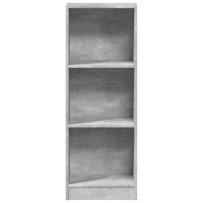 Casa si Gradina - Mobilier - Biblioteci si rafturi - Biblioteci - Biblioteca, gri beton, 40x24x109 cm, lemn prelucrat - Infinity.ro