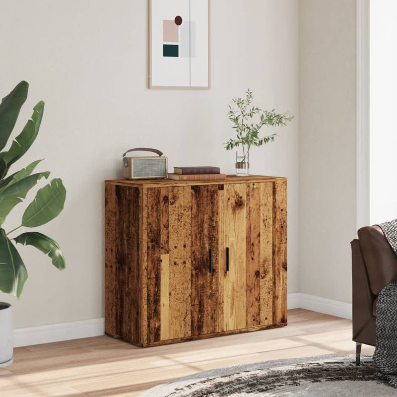 Casa si Gradina - Mobilier - Comode si corpuri - Comode - Dulap, lemn vechi, 80x33x70 cm, lemn prelucrat - Infinity.ro