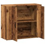 Casa si Gradina - Mobilier - Comode si corpuri - Comode - Dulap, lemn vechi, 80x33x70 cm, lemn prelucrat - Infinity.ro