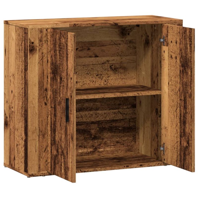 Casa si Gradina - Mobilier - Comode si corpuri - Comode - Dulap, lemn vechi, 80x33x70 cm, lemn prelucrat - Infinity.ro