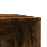 Petshop - Ingrijire si Igiena - Litiere si accesorii - Litiere acoperite - Cutie litiera pisici stejar fumuriu 60x40x40 cm lemn prelucrat - Infinity.ro