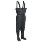 Sport si Outdoor - Echipament Sportiv - Imbracaminte sport - Combinezoane sport - Salopeta cu pieptar, cizme si curea, negru, marimea 41 - Infinity.ro