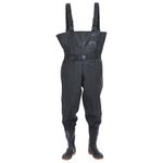 Sport si Outdoor - Echipament Sportiv - Imbracaminte sport - Combinezoane sport - Salopeta cu pieptar, cizme si curea, negru, marimea 41 - Infinity.ro