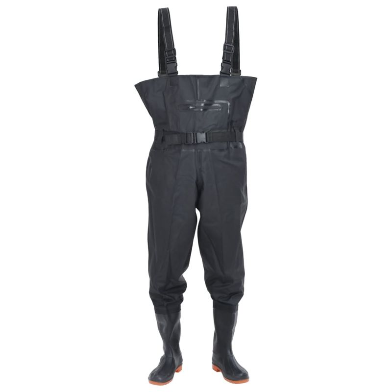 Sport si Outdoor - Echipament Sportiv - Imbracaminte sport - Combinezoane sport - Salopeta cu pieptar, cizme si curea, negru, marimea 41 - Infinity.ro