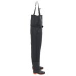 Sport si Outdoor - Echipament Sportiv - Imbracaminte sport - Combinezoane sport - Salopeta cu pieptar, cizme si curea, negru, marimea 41 - Infinity.ro