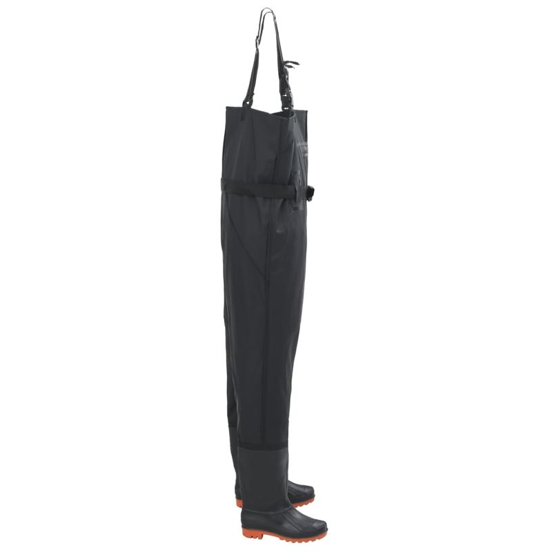 Sport si Outdoor - Echipament Sportiv - Imbracaminte sport - Combinezoane sport - Salopeta cu pieptar, cizme si curea, negru, marimea 41 - Infinity.ro