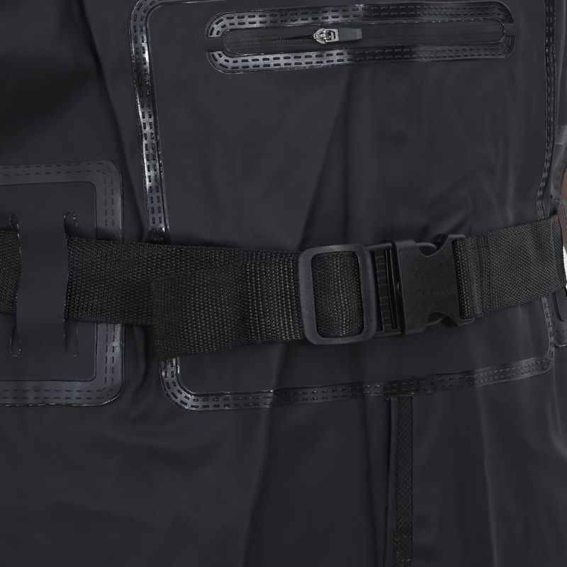 Sport si Outdoor - Echipament Sportiv - Imbracaminte sport - Combinezoane sport - Salopeta cu pieptar, cizme si curea, negru, marimea 41 - Infinity.ro