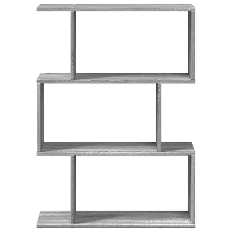 Casa si Gradina - Mobilier - Biblioteci si rafturi - Biblioteci - Biblioteca/separator 3 niveluri sonoma gri 70x24x97 cm lemn - Infinity.ro