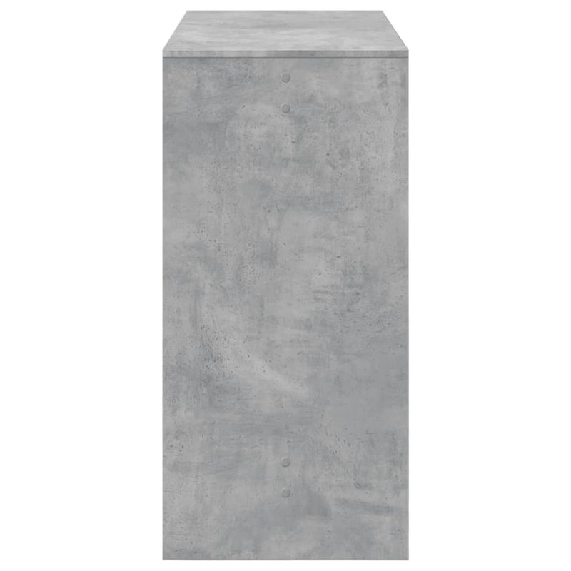 Casa si Gradina - Mobilier - Mese si birouri - Mese bucatarie si dining - Masa de bar, gri beton, 102x50x103,5 cm, lemn prelucrat - Infinity.ro