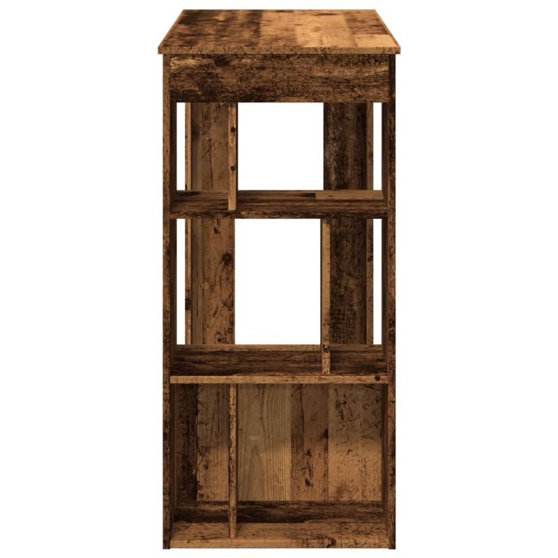 Casa si Gradina - Mobilier - Mese si birouri - Mese bucatarie si dining - Masa bar cu rafturi, lemn vechi, 102x50x103,5 cm lemn prelucrat - Infinity.ro