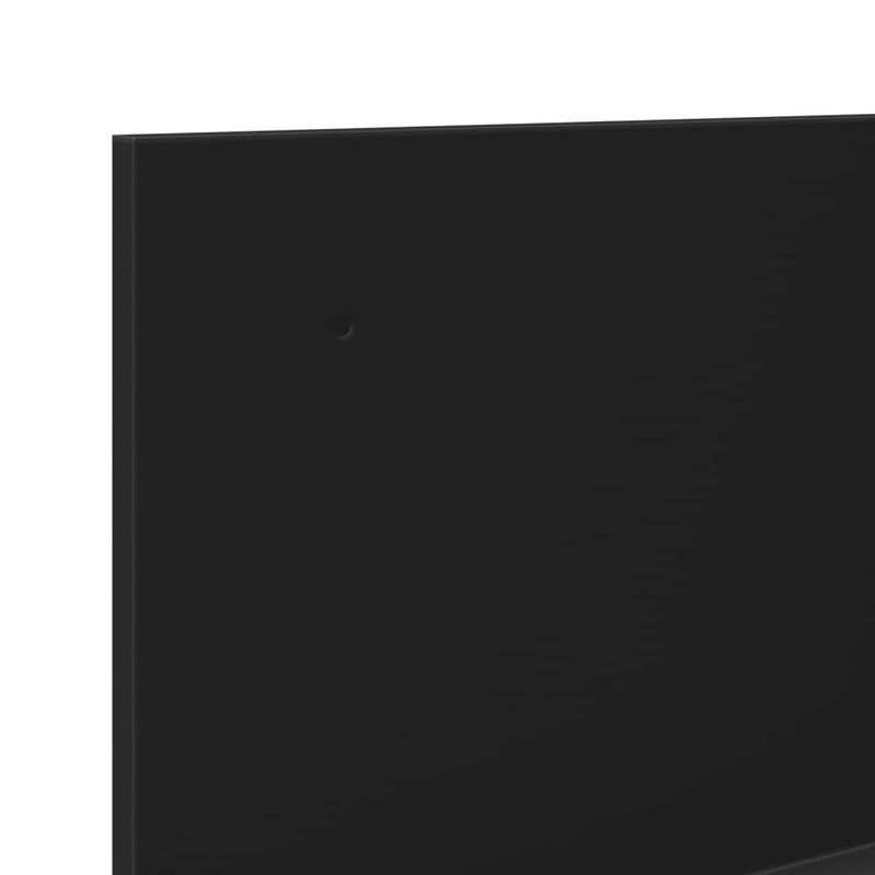 Casa si Gradina - Mobilier - Biblioteci si rafturi - Rafturi - Dulap de perete, negru, 70x16,5x30 cm, lemn prelucrat - Infinity.ro