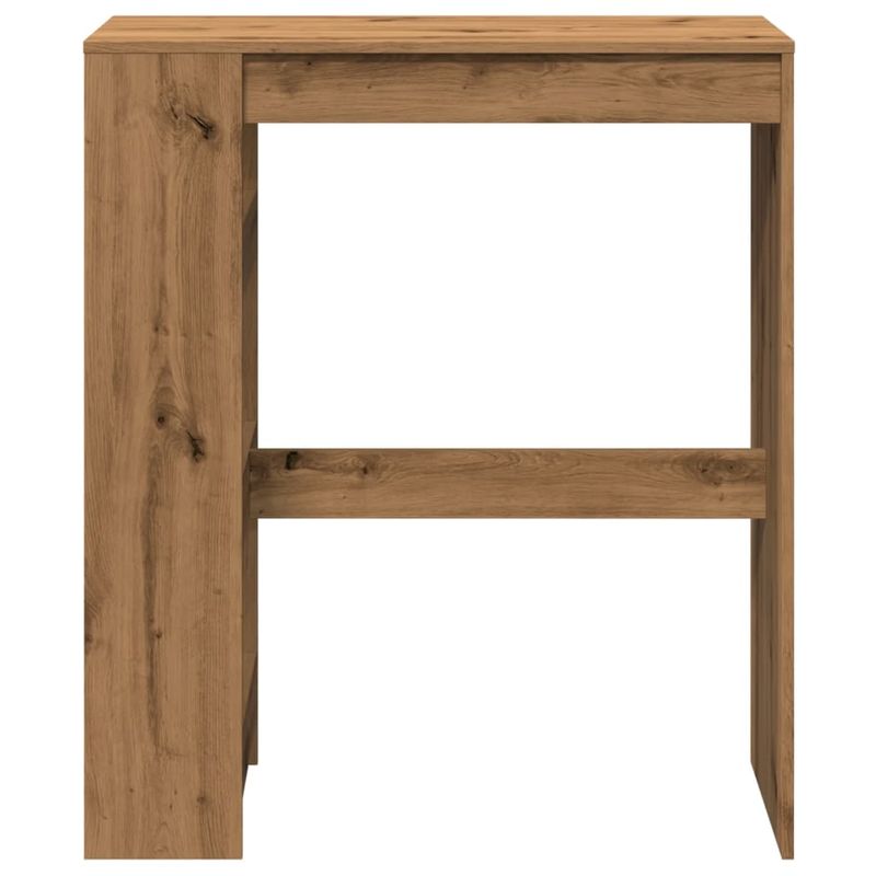 Casa si Gradina - Mobilier - Mese si birouri - Mese bucatarie si dining - Masa bar cu rafturi, stejar artizanal, 90x40x103,5 cm, lemn - Infinity.ro