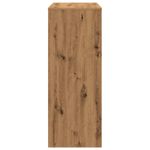 Casa si Gradina - Mobilier - Mese si birouri - Mese bucatarie si dining - Masa bar cu rafturi, stejar artizanal, 90x40x103,5 cm, lemn - Infinity.ro