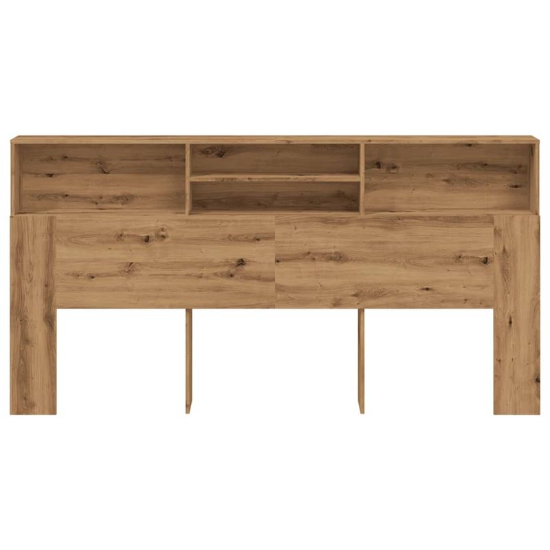 Casa si Gradina - Mobilier - Paturi si accesorii - Accesorii paturi - Tablie pat/dulap, lemn artizanal 200x19x103,5 cm lemn prelucrat - Infinity.ro