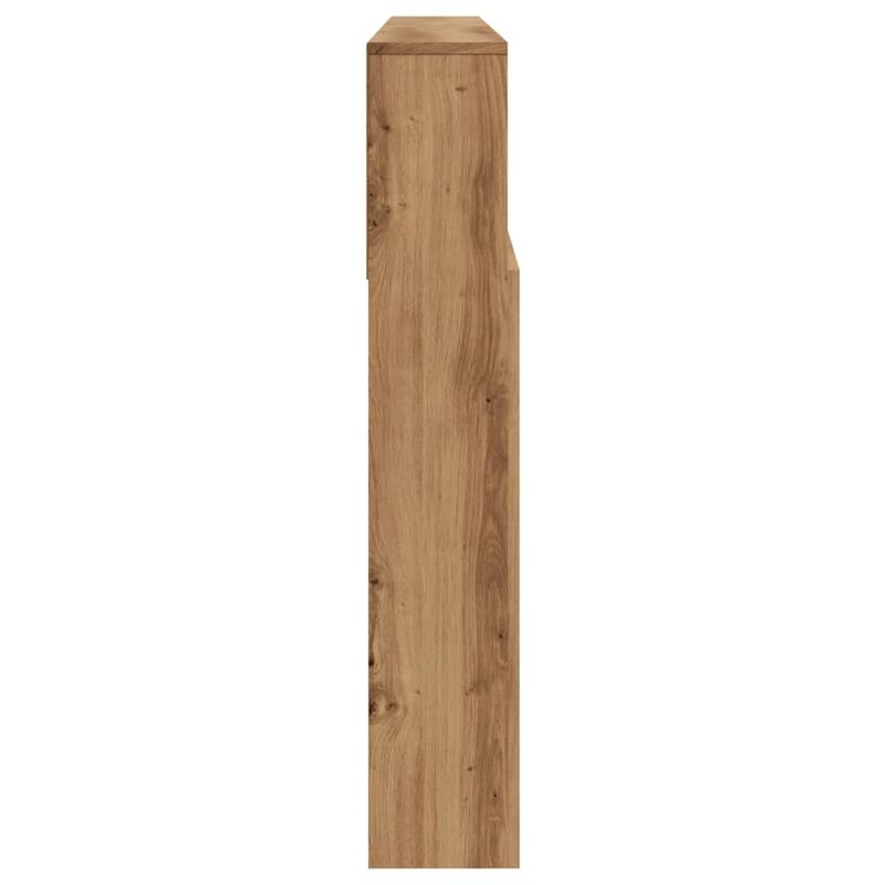 Casa si Gradina - Mobilier - Paturi si accesorii - Accesorii paturi - Tablie pat/dulap, lemn artizanal 200x19x103,5 cm lemn prelucrat - Infinity.ro