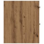 Casa si Gradina - Mobilier - Dulapuri si sifoniere - Dulapuri - Dulap de baie ingust cu roti, stejar artizanal, lemn prelucrat - Infinity.ro
