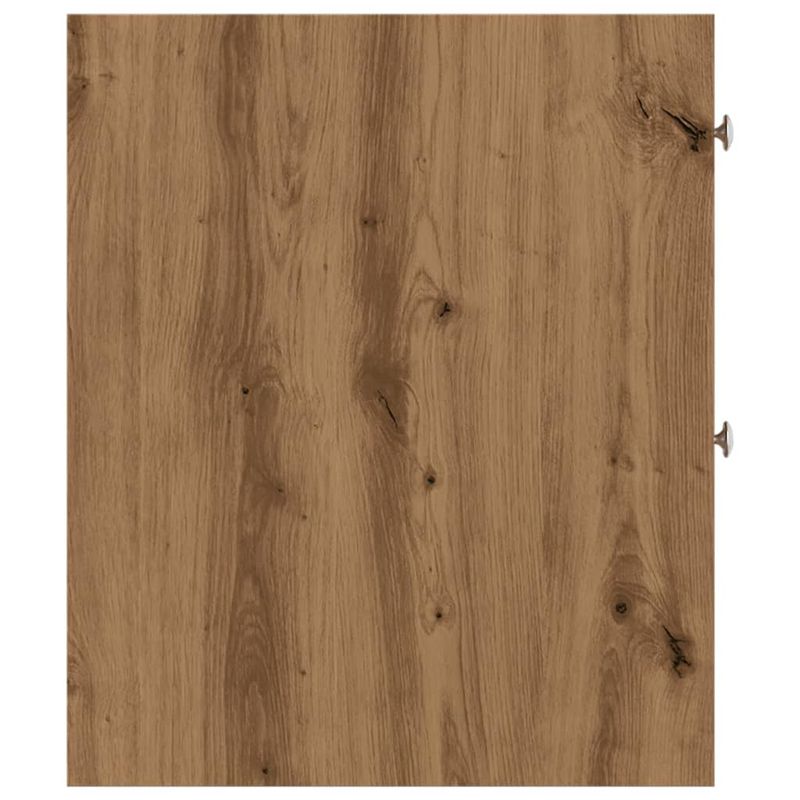 Casa si Gradina - Mobilier - Dulapuri si sifoniere - Dulapuri - Dulap de baie ingust cu roti, stejar artizanal, lemn prelucrat - Infinity.ro