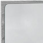 Casa si Gradina - Mobilier - Mobilier baie - Oglinzi baie - Oglinda de baie LED, gri sonoma, 60x8,5x38 cm lemn prelucrat - Infinity.ro