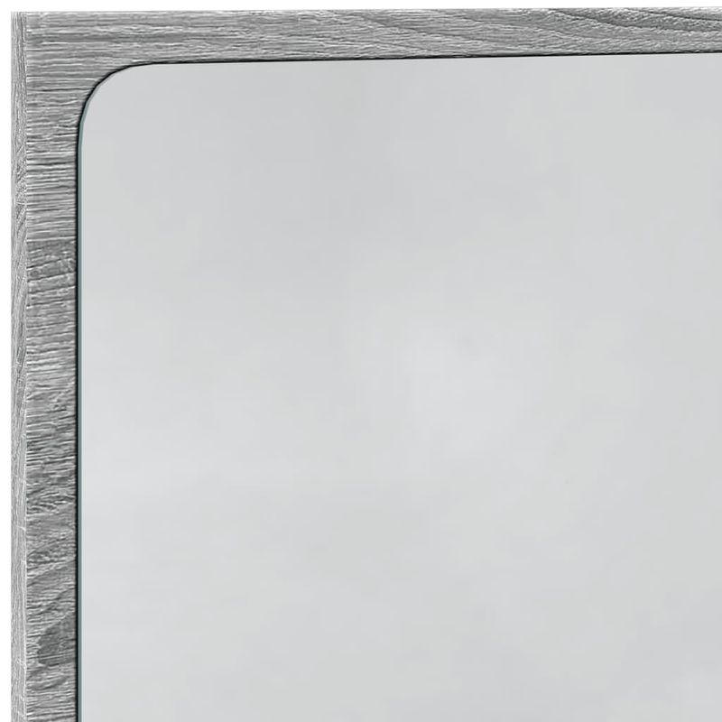 Casa si Gradina - Mobilier - Mobilier baie - Oglinzi baie - Oglinda de baie LED, gri sonoma, 60x8,5x38 cm lemn prelucrat - Infinity.ro