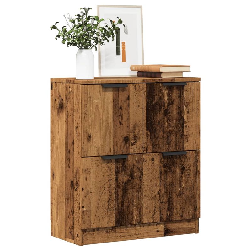 Casa si Gradina - Mobilier - Comode si corpuri - Comode - Dulap, lemn invechit, 60x30x70 cm, lemn prelucrat - Infinity.ro