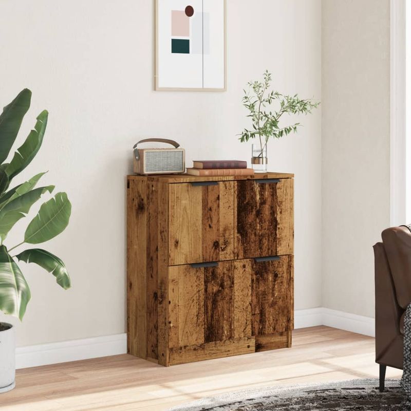 Casa si Gradina - Mobilier - Comode si corpuri - Comode - Dulap, lemn invechit, 60x30x70 cm, lemn prelucrat - Infinity.ro
